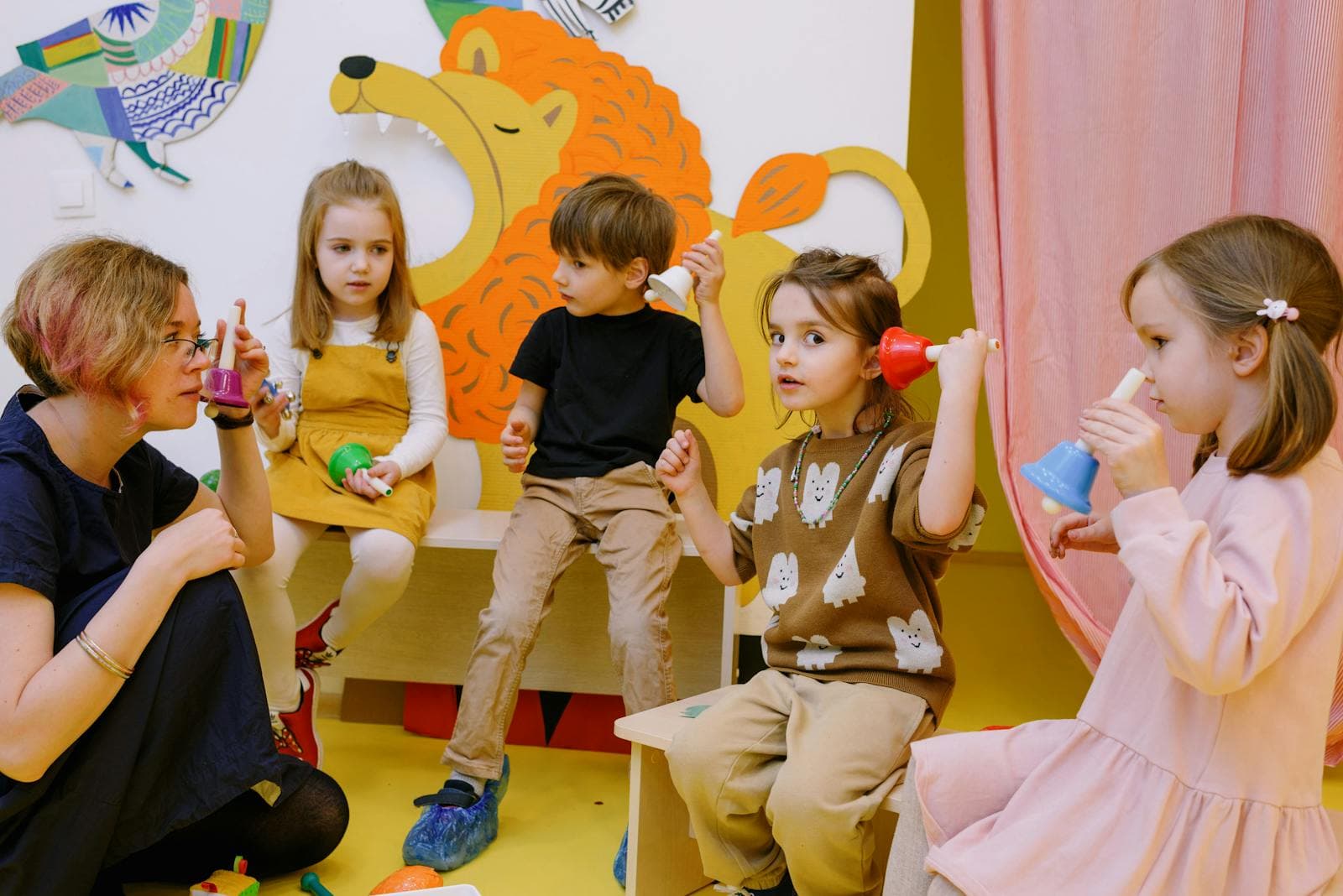 Atelier musical avec les enfants